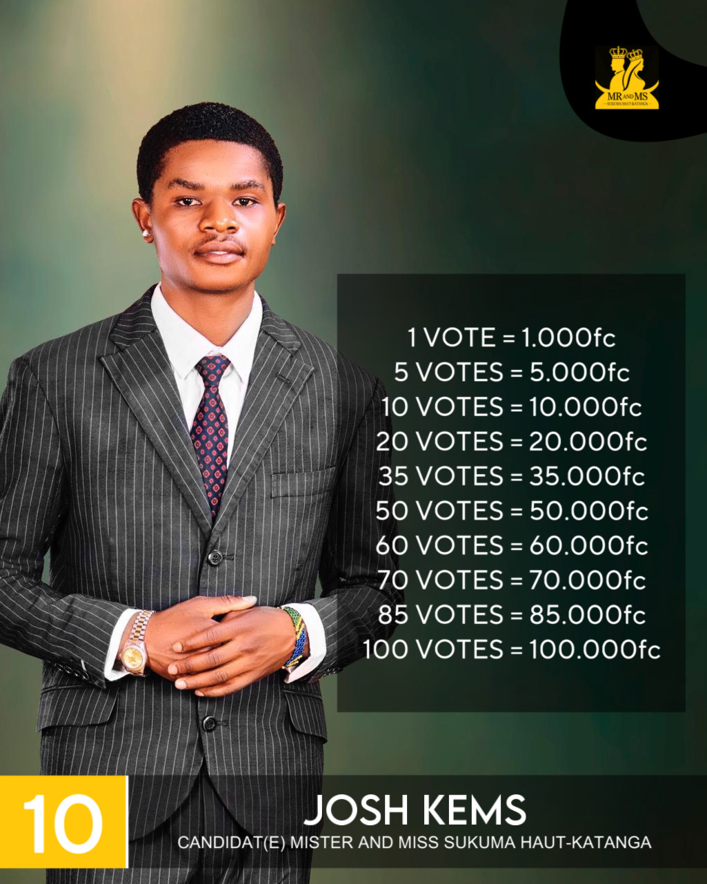 Photo du candidat