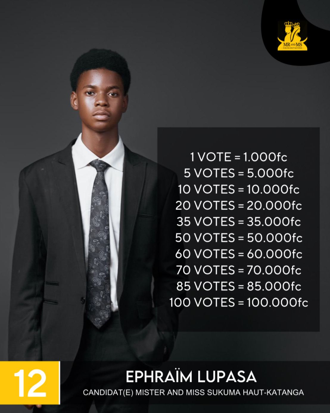 Photo du candidat