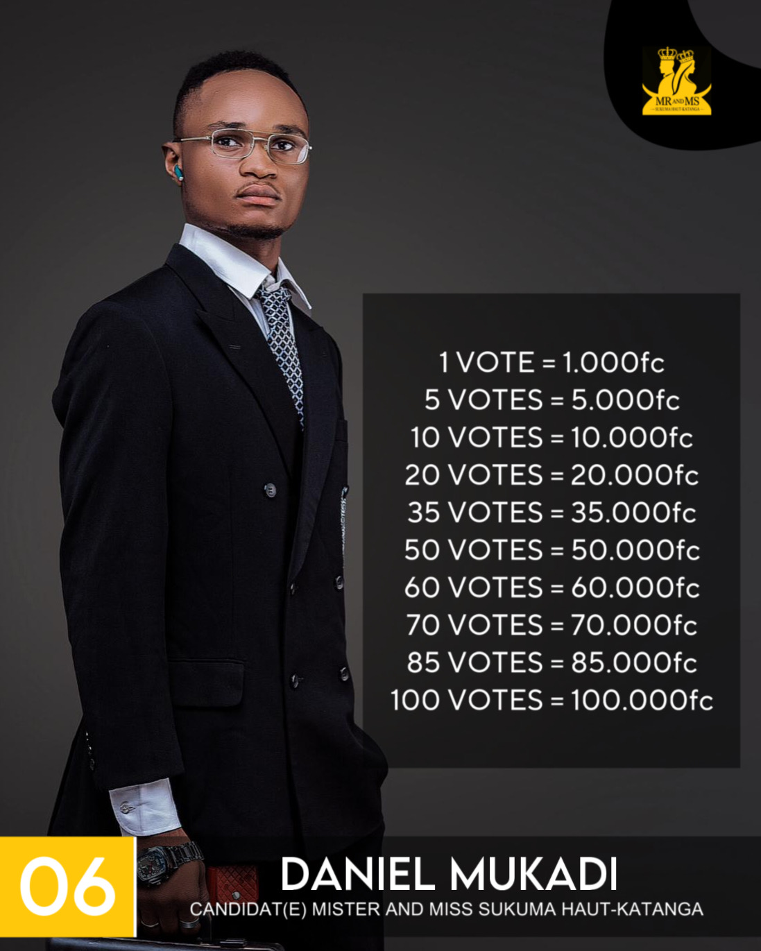 Photo du candidat