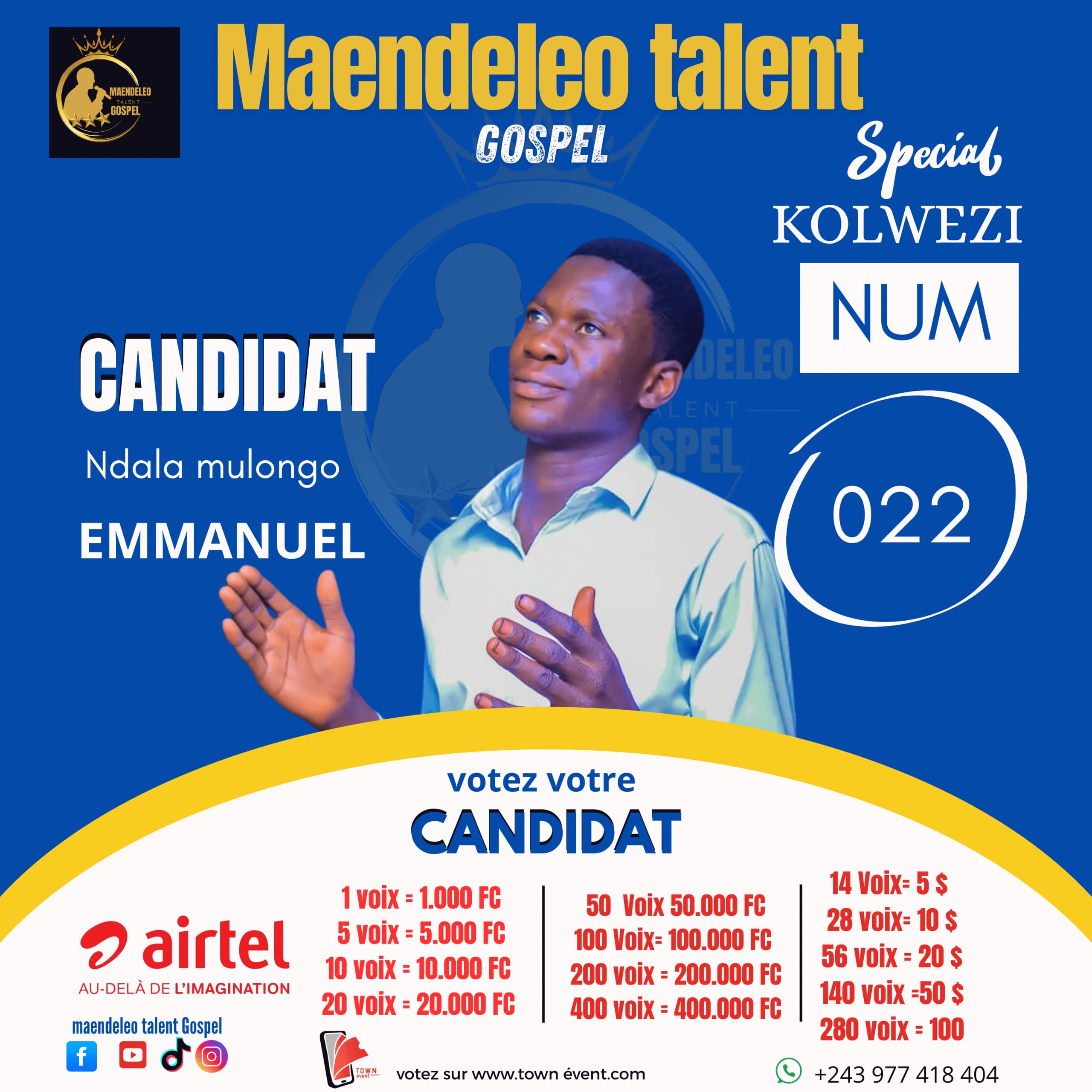 Photo du candidat