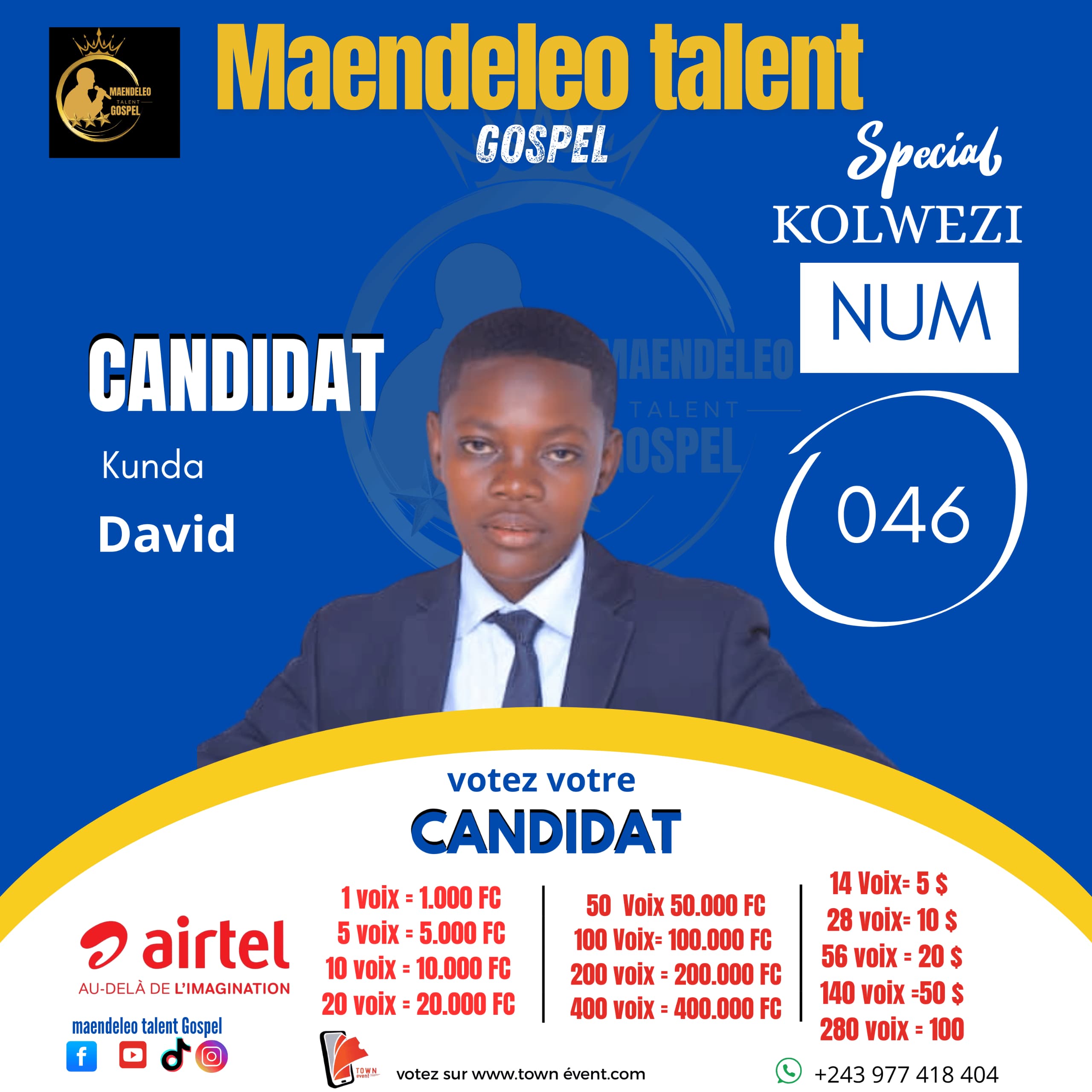 Photo du candidat