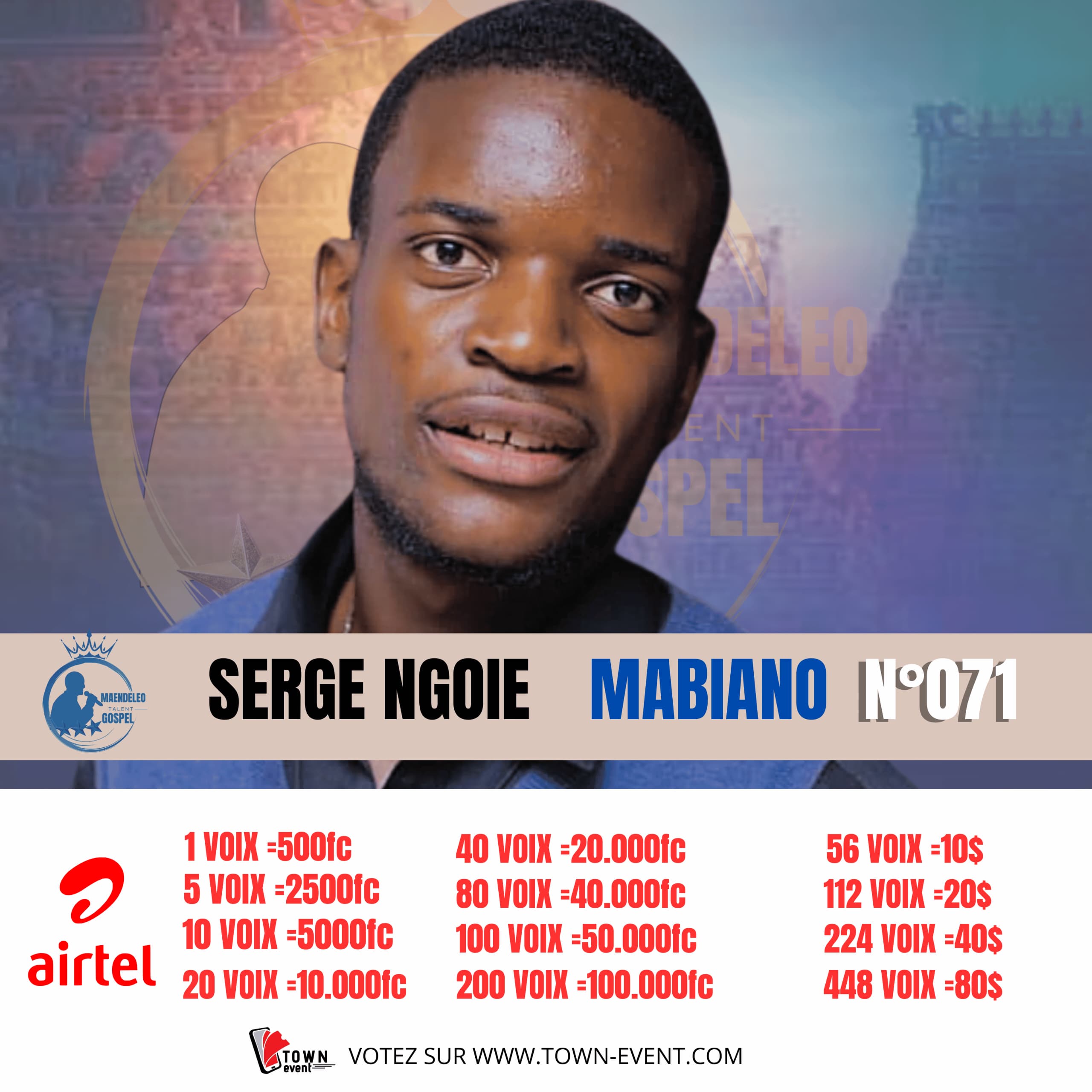 Photo du candidat