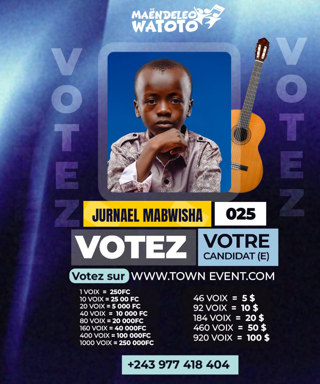 Photo du candidat