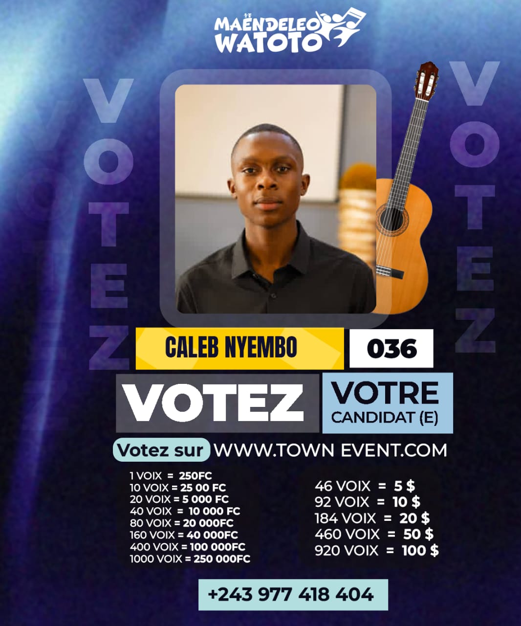 Photo du candidat