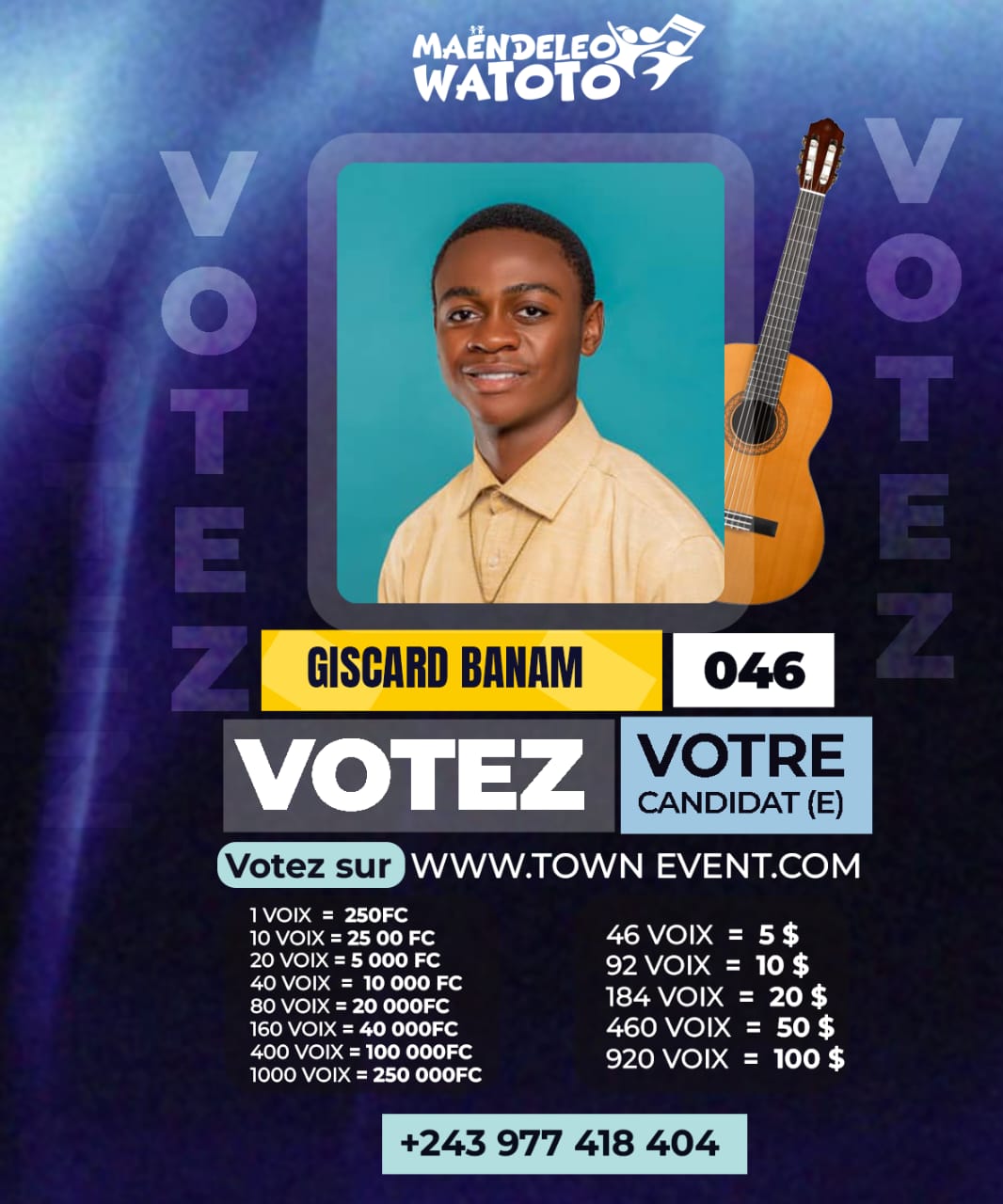 Photo du candidat
