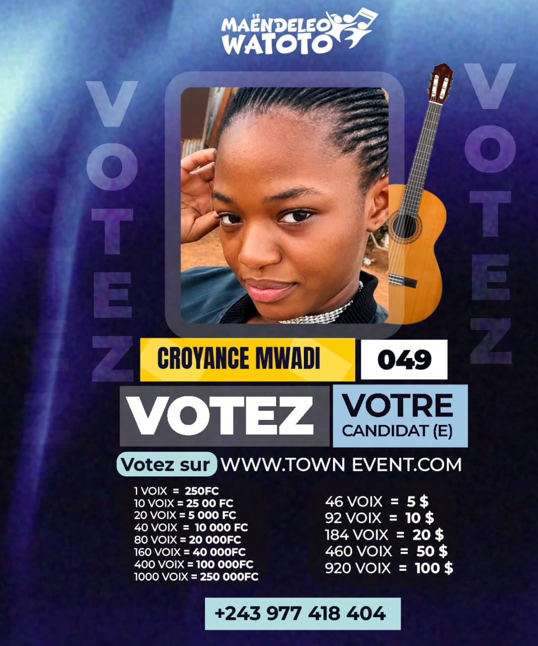 Photo du candidat