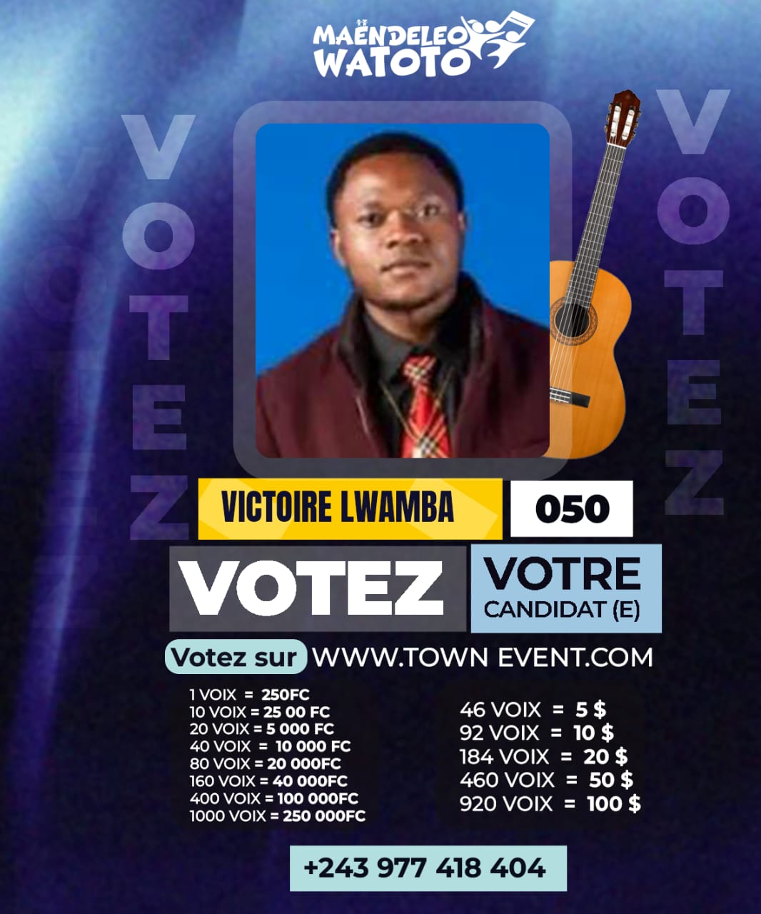 Photo du candidat