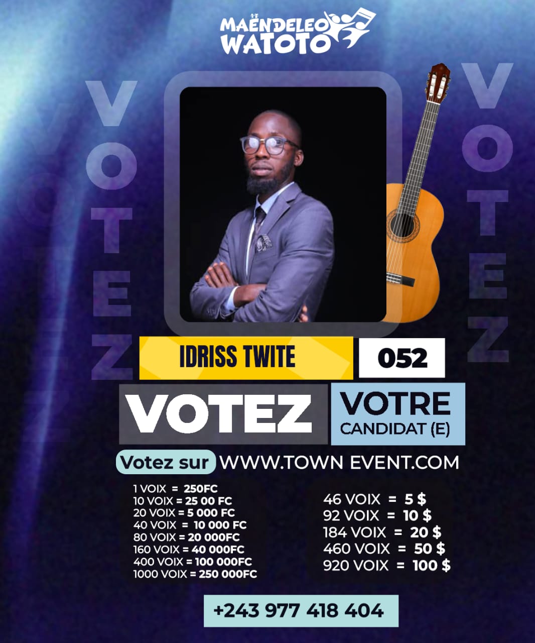 Photo du candidat