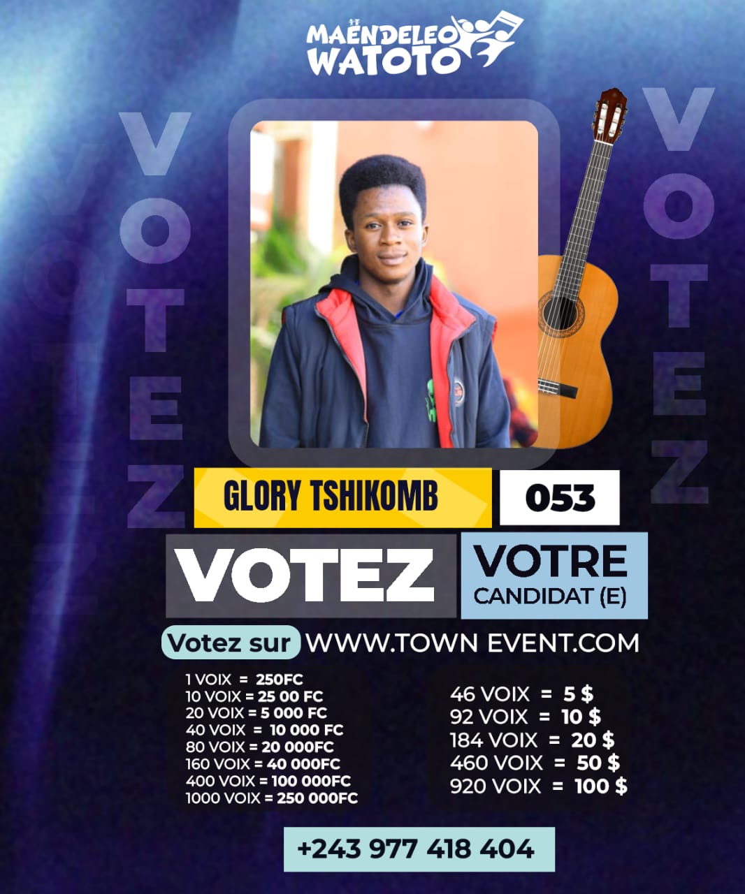 Photo du candidat