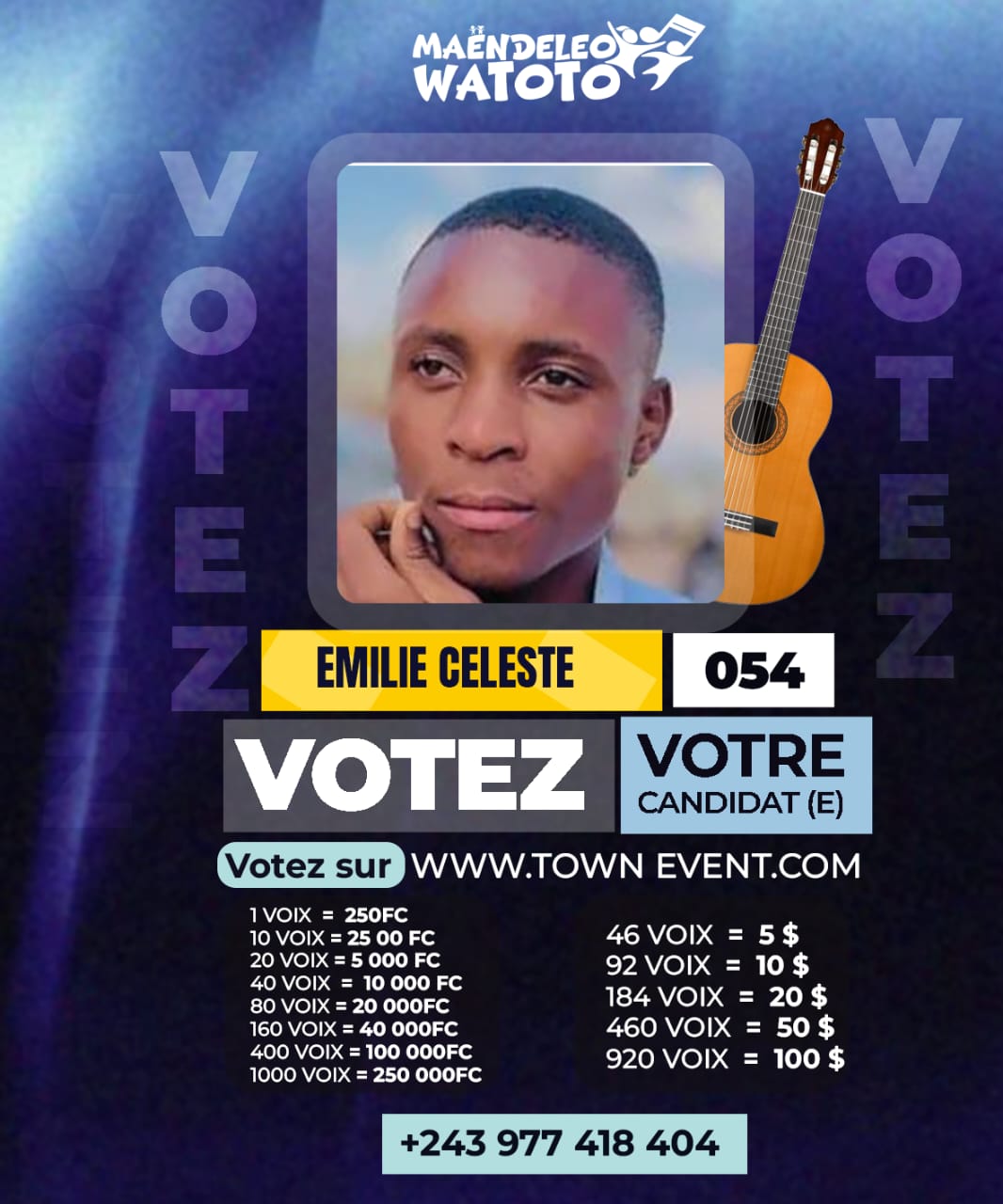 Photo du candidat