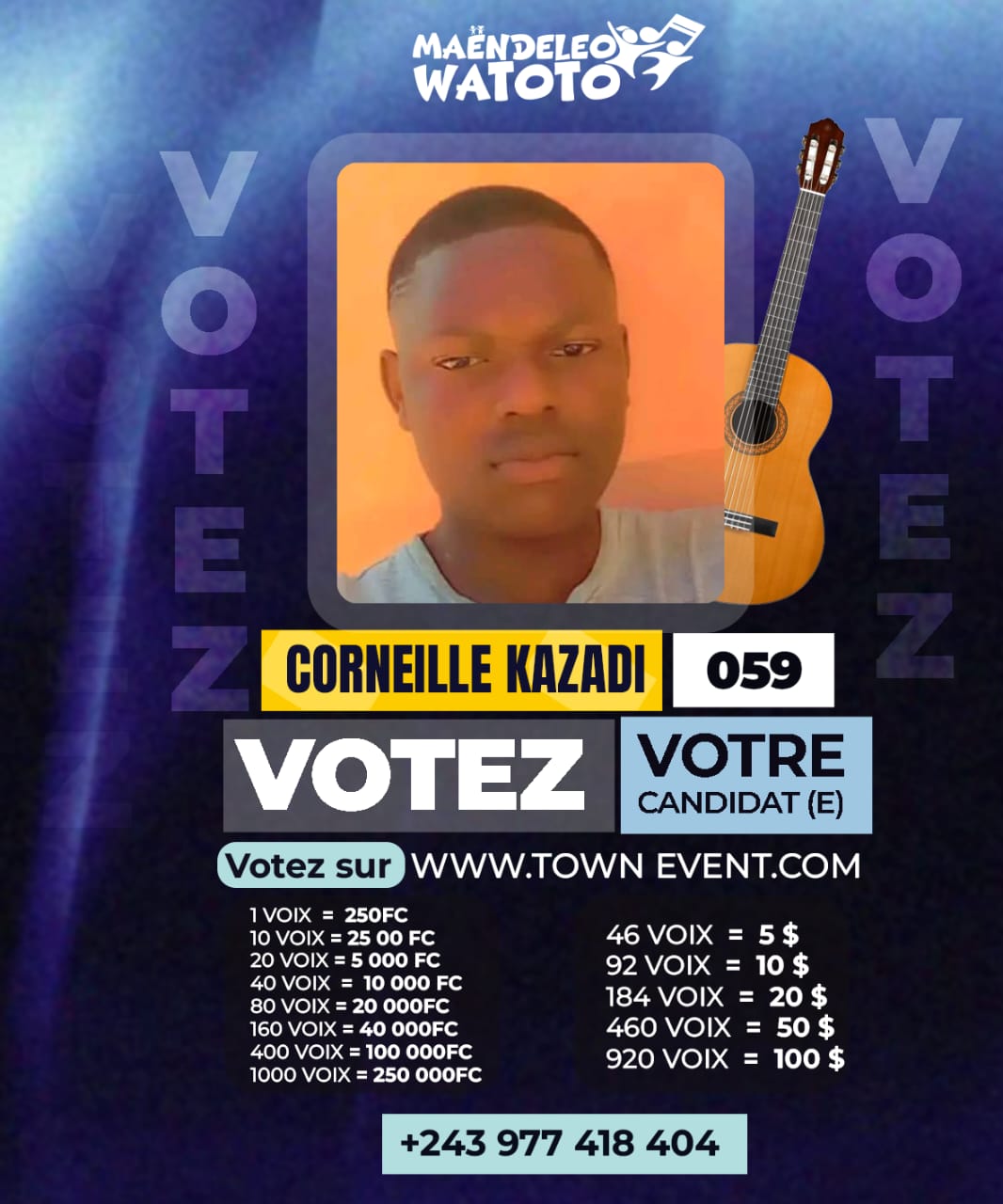 Photo du candidat