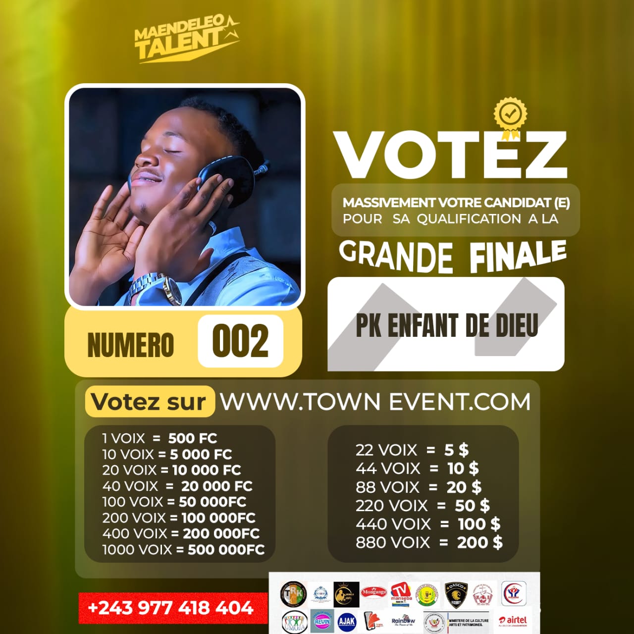 Photo du candidat