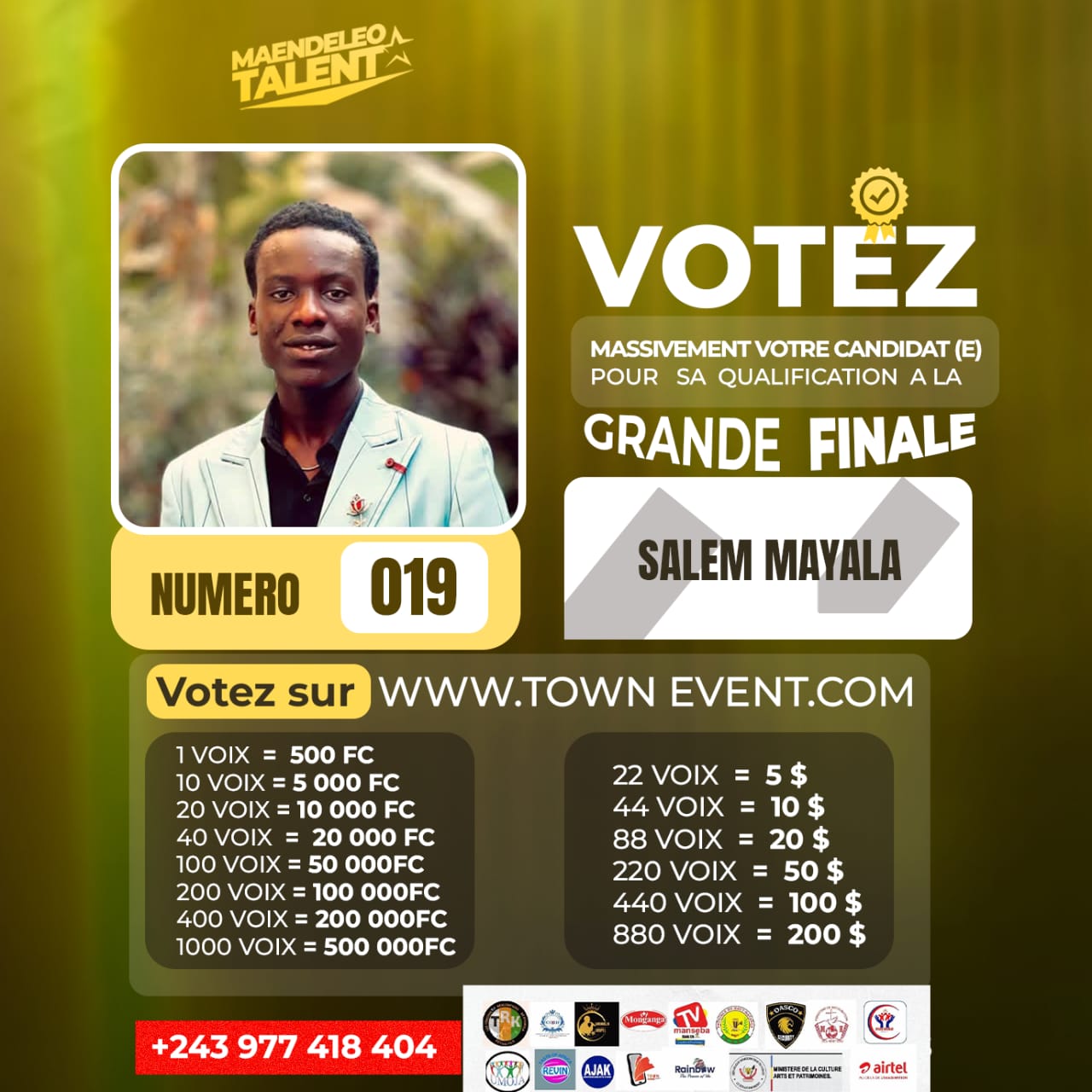 Photo du candidat