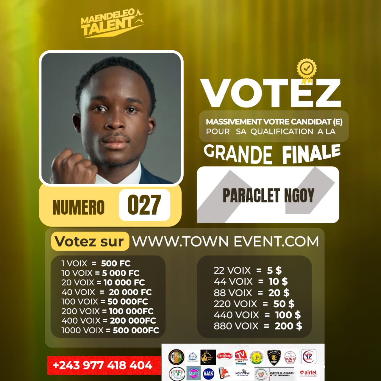 Photo du candidat