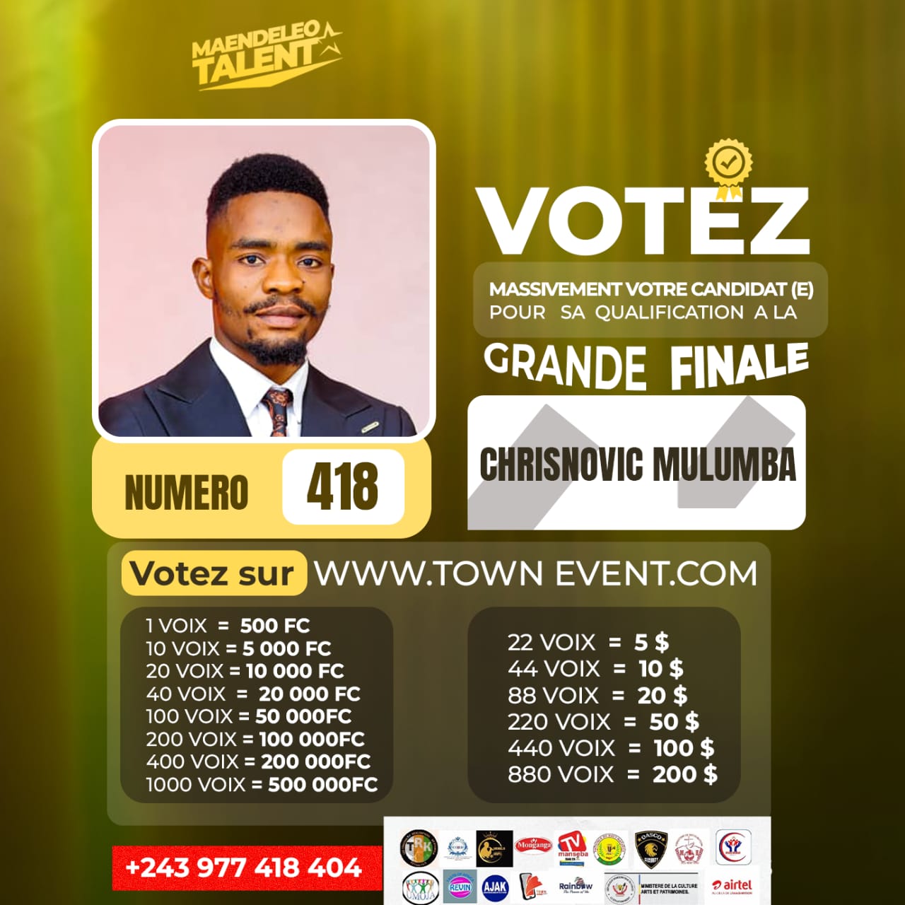 Photo du candidat