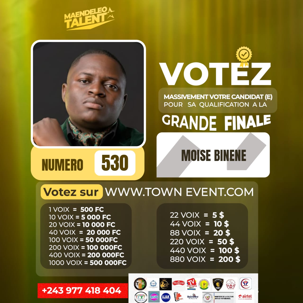 Photo du candidat