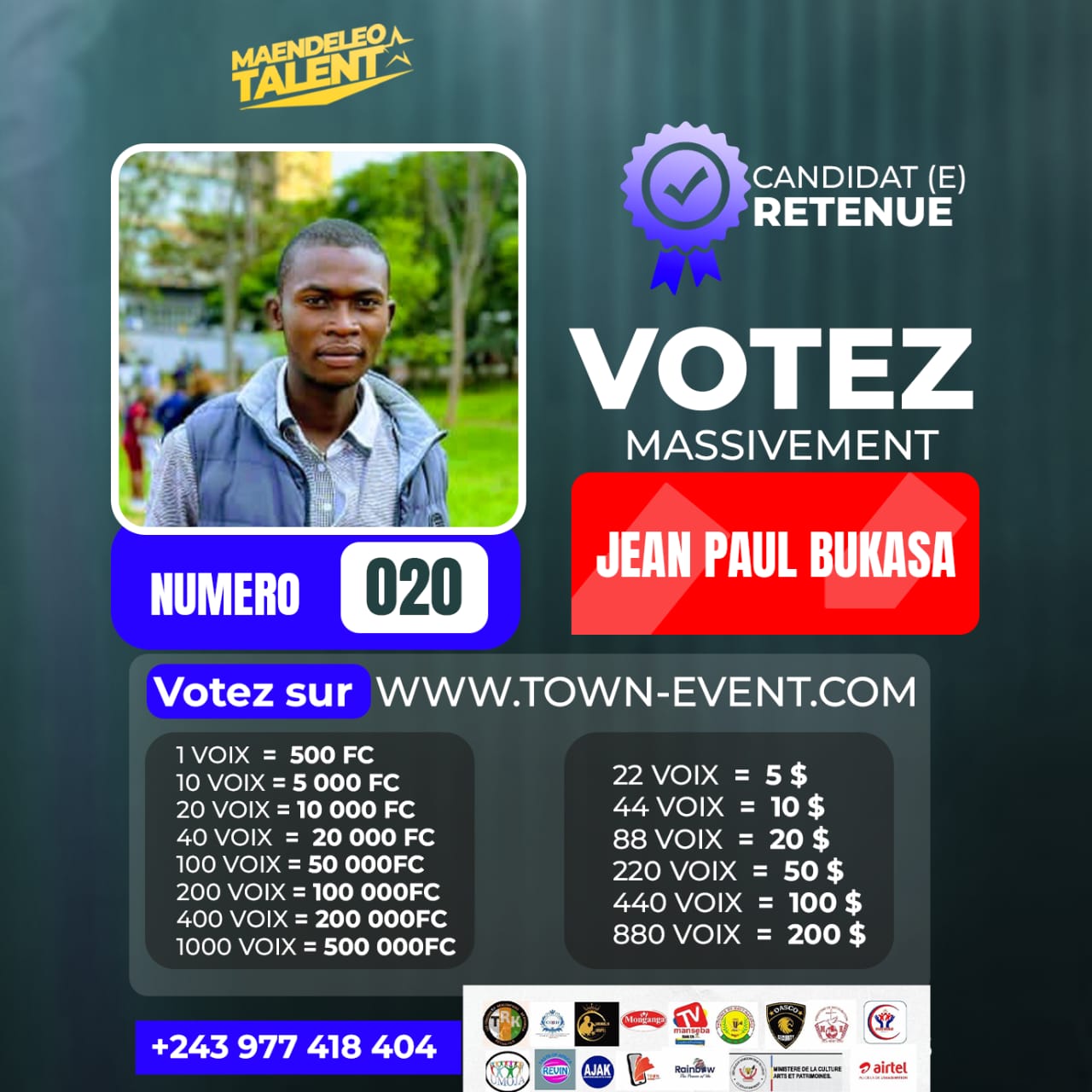 Photo du candidat