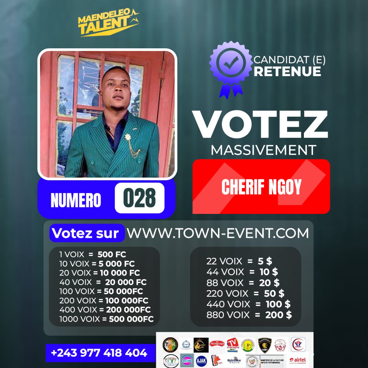 Photo du candidat