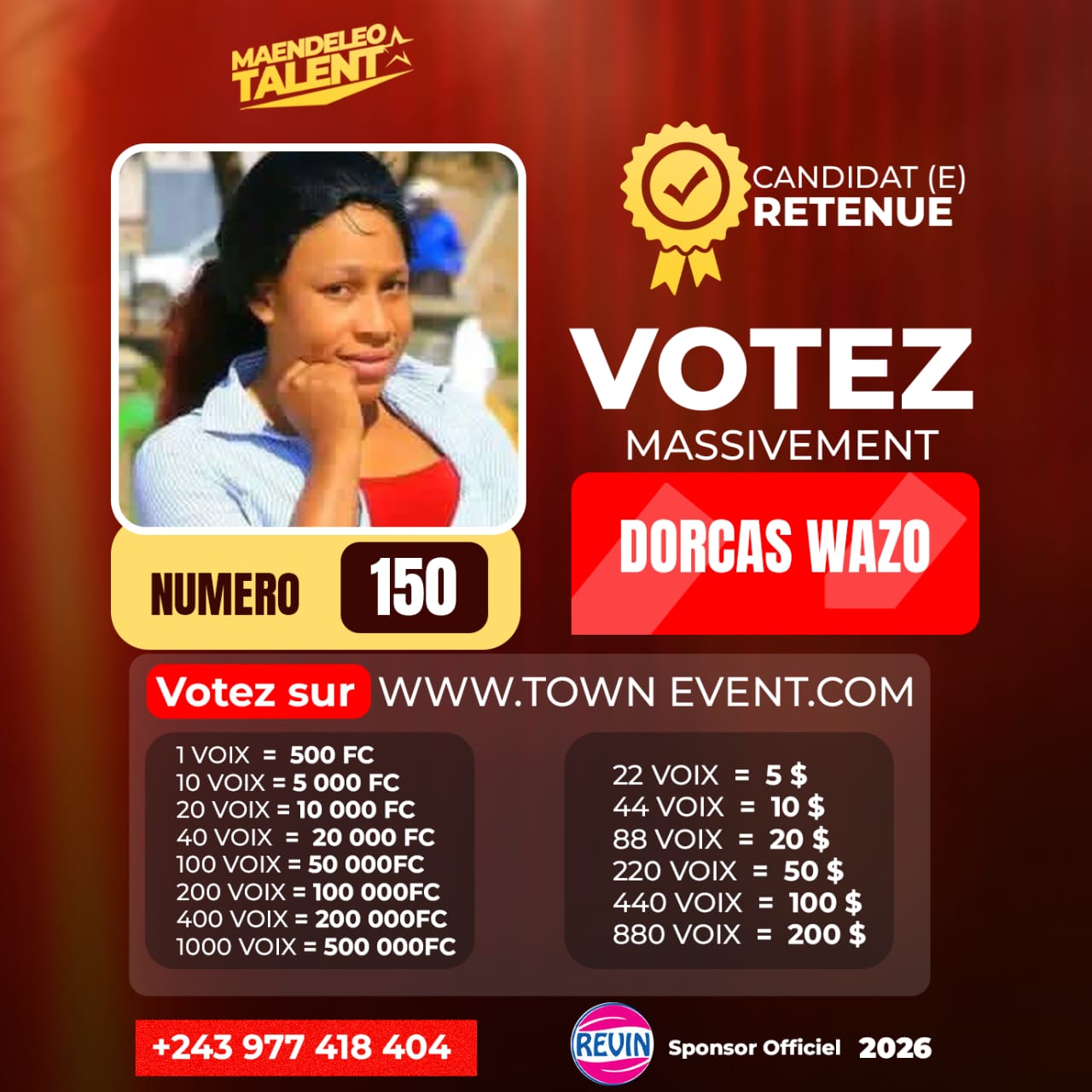 Photo du candidat