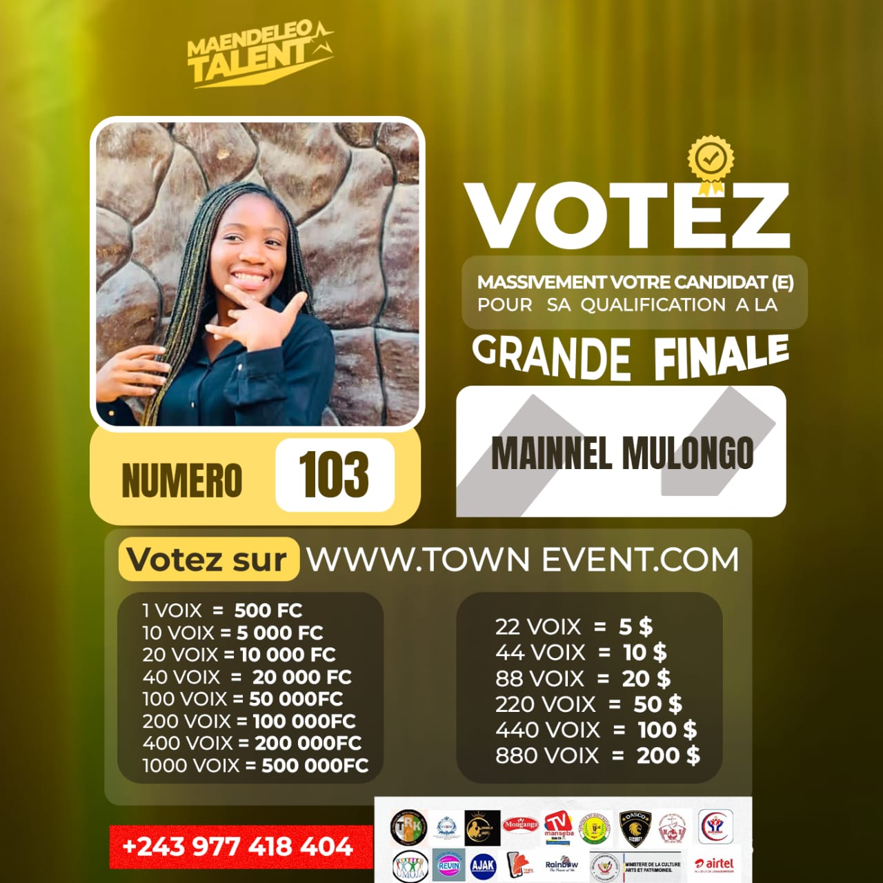 Photo du candidat