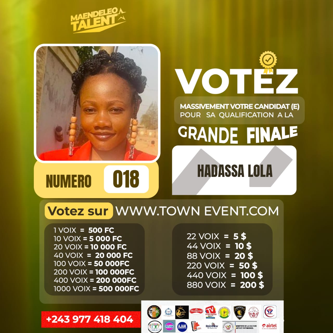 Photo du candidat