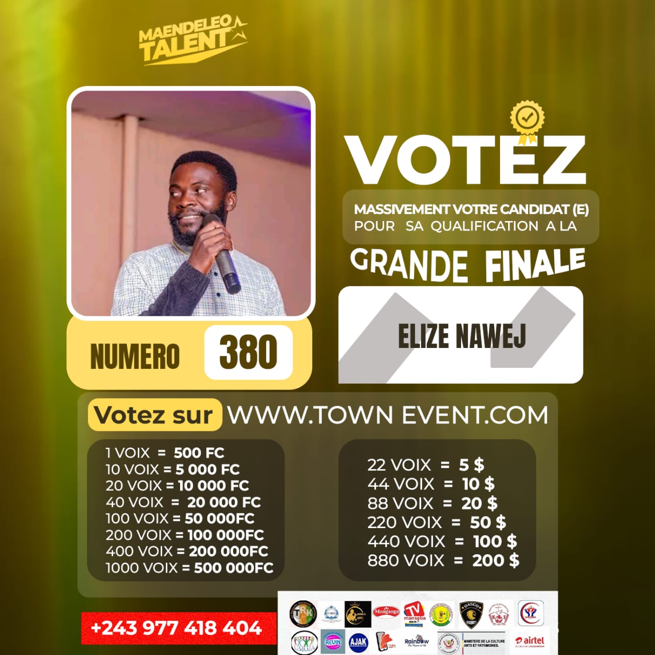Photo du candidat