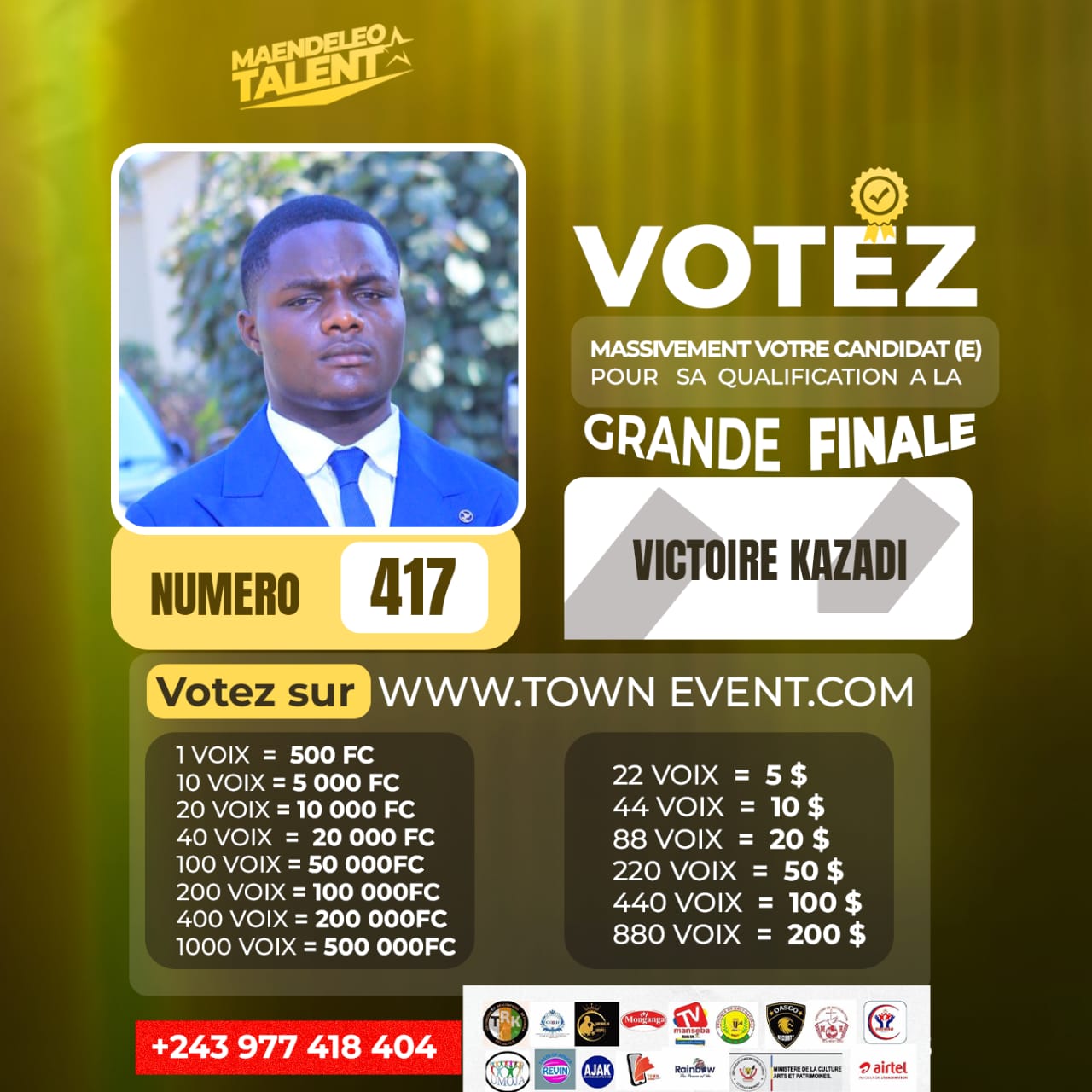 Photo du candidat